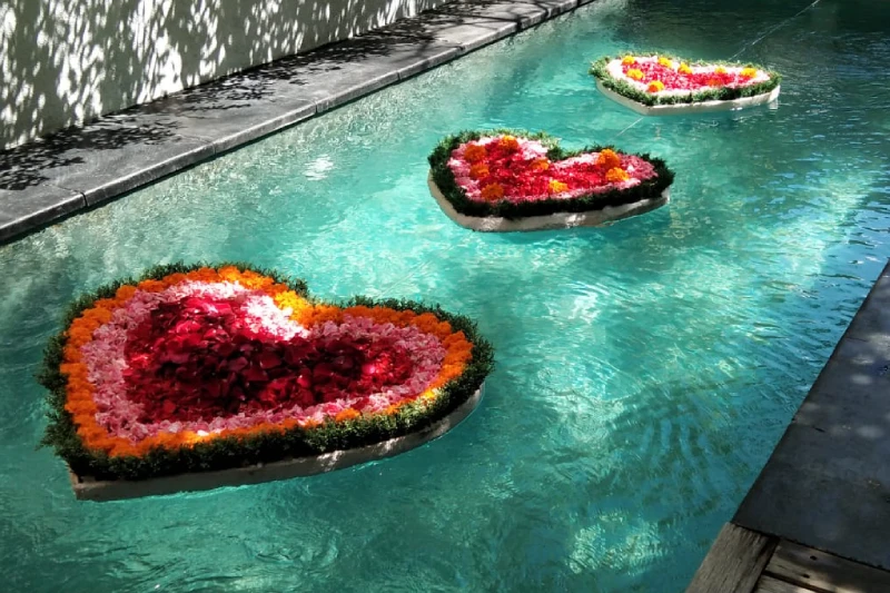 Bali-Bliss-Flower Pool Experience at hu’u Villas